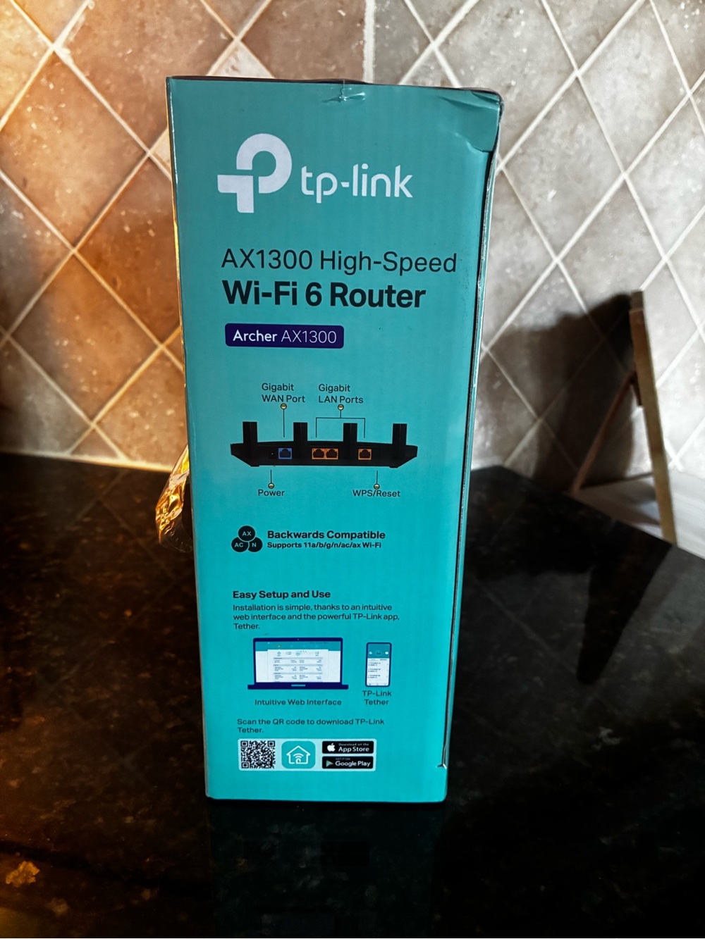 TP-Link Archer AX1300 Wi‑Fi 6 Router - Picture 2 of 5